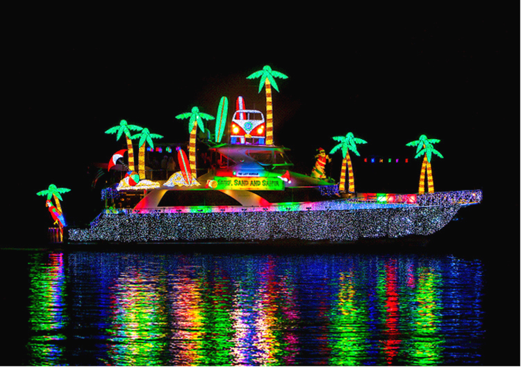 Holiday Boat Parade City of Edgewater Florida