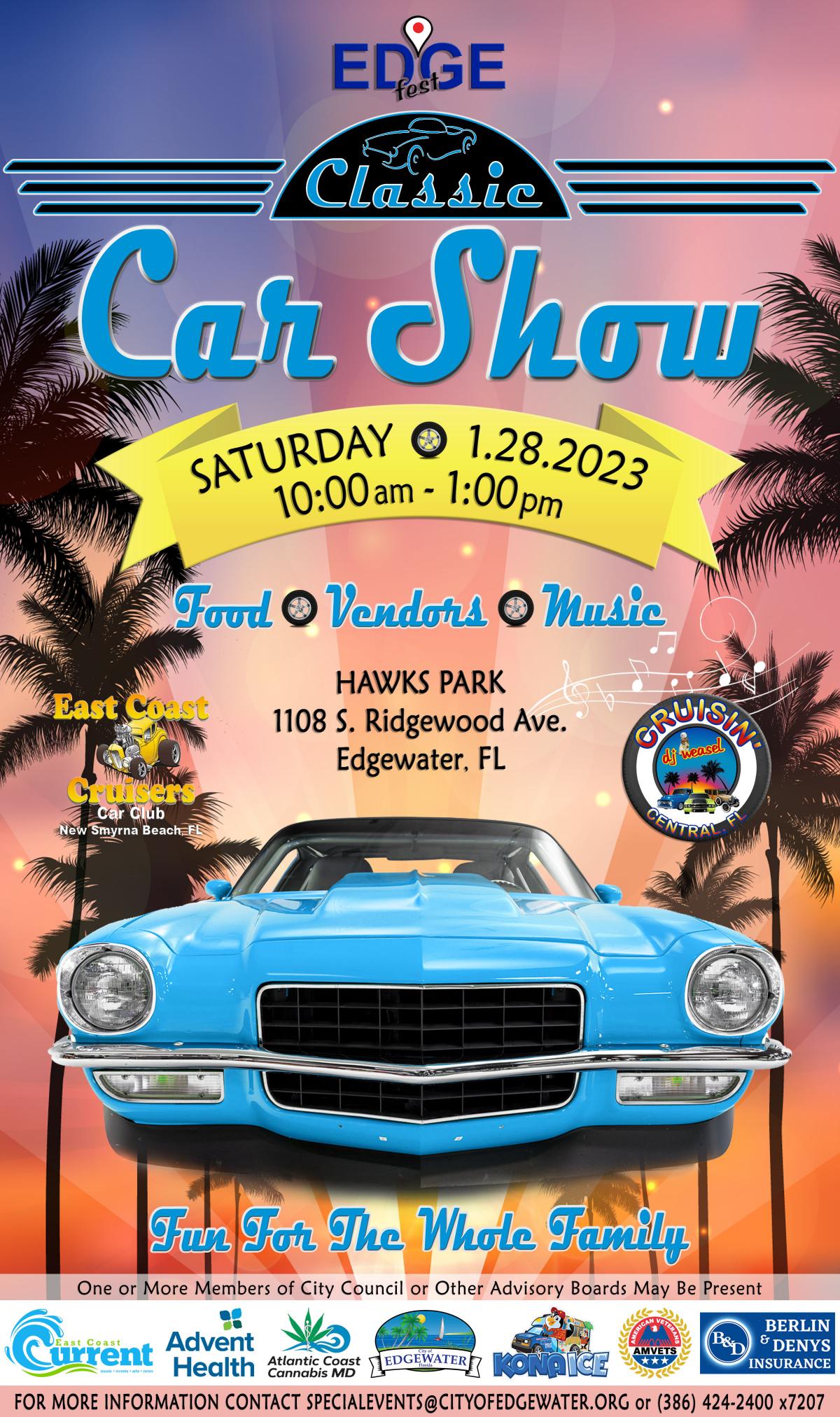 Classic Car Show Flyer